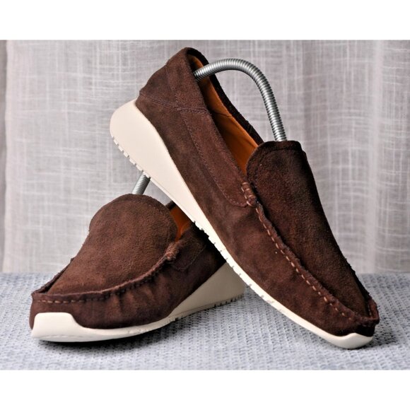 New! Size: 9 Men | Olukai KA\'A Leather Suede Loafer | Brown | 10535-6363 main image 4